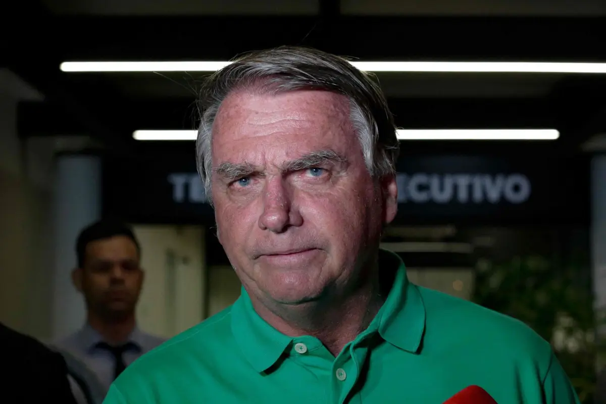 O ex-presidente do Brasil Jair Bolsonaro