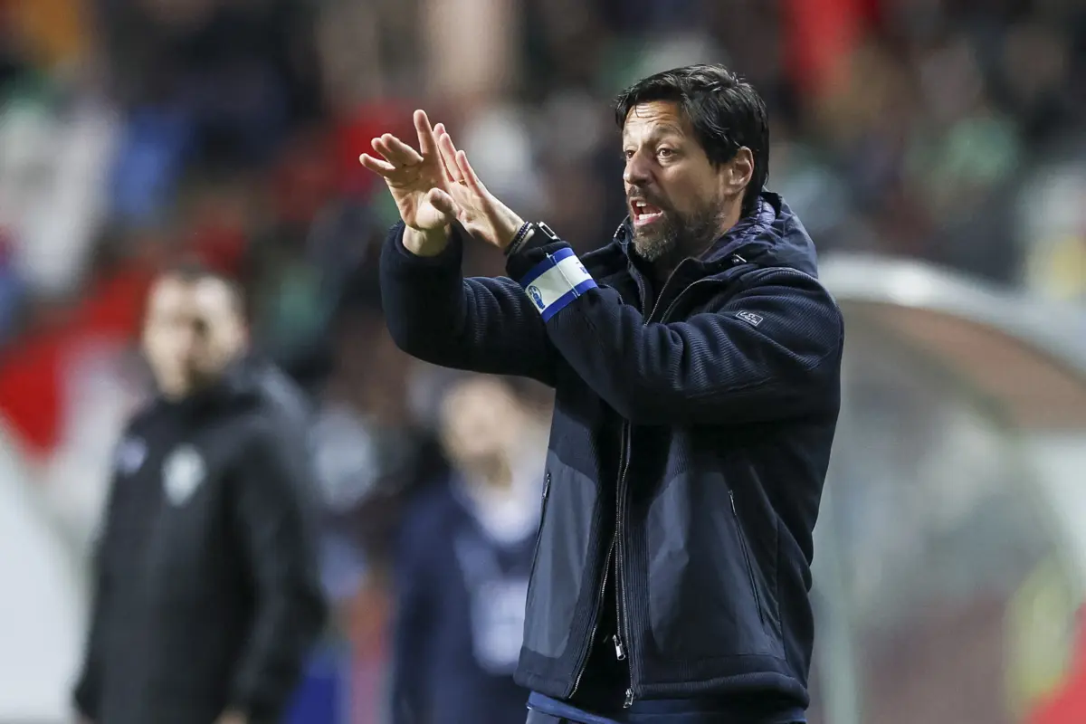 Vítor Bruno perdeu com o Sporting pela segunda vez esta época