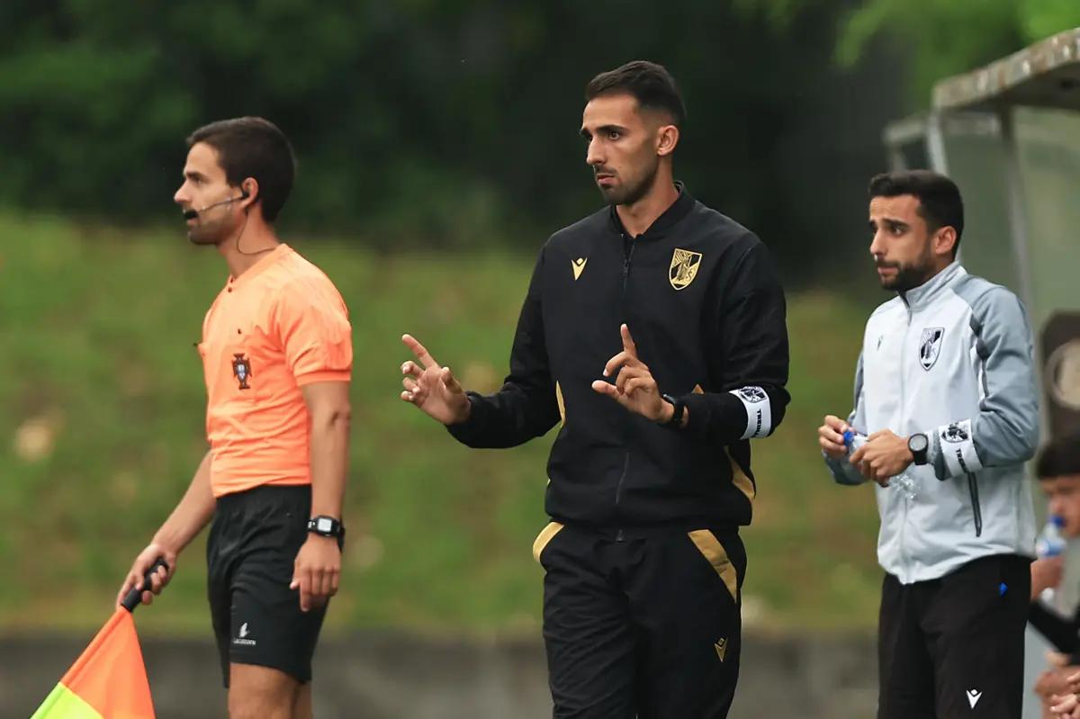 Gil Lameiras, treinador do V. Guimarães B