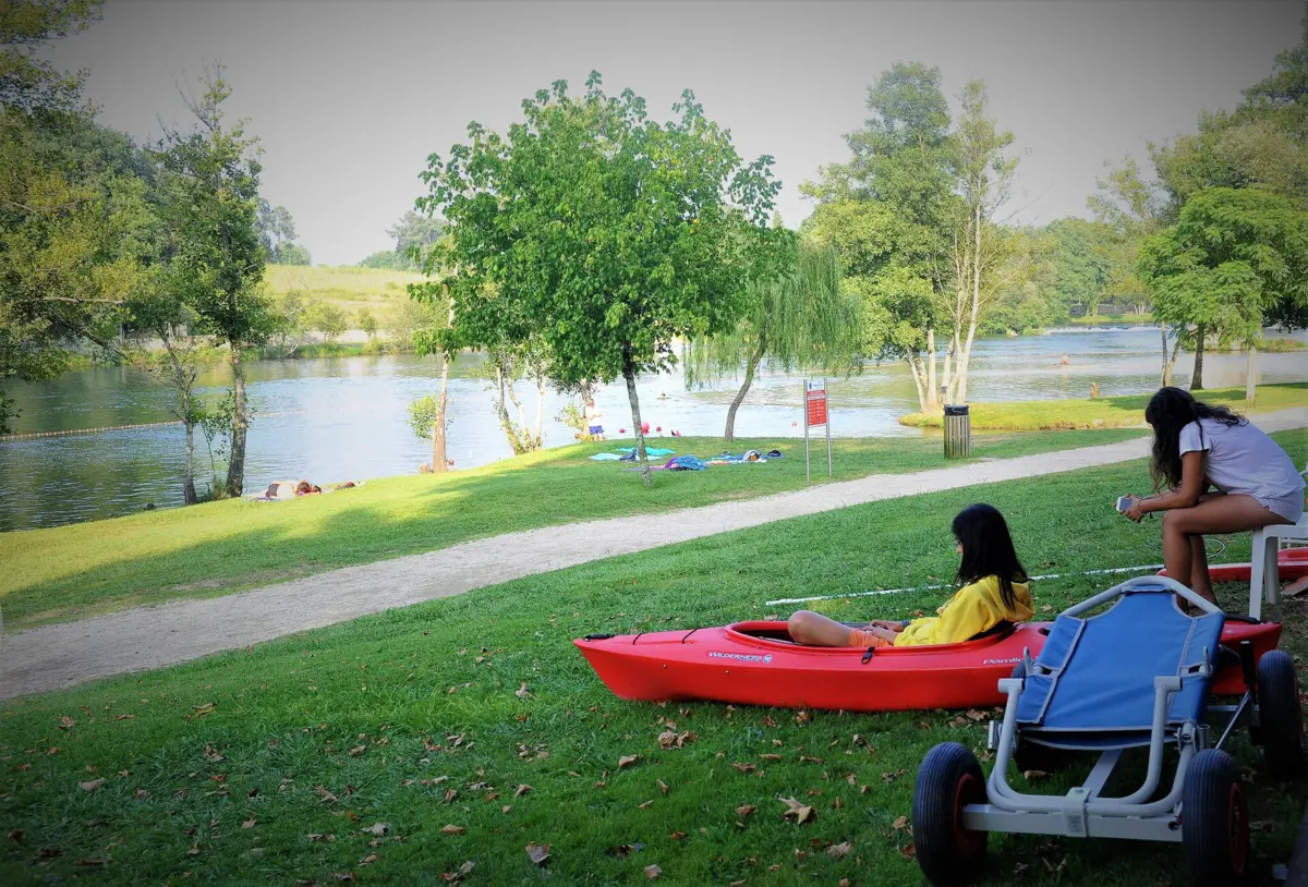 Imagem de contexto do artigo Banhos voltam a ser permitidos na praia fluvial de Adaúfe