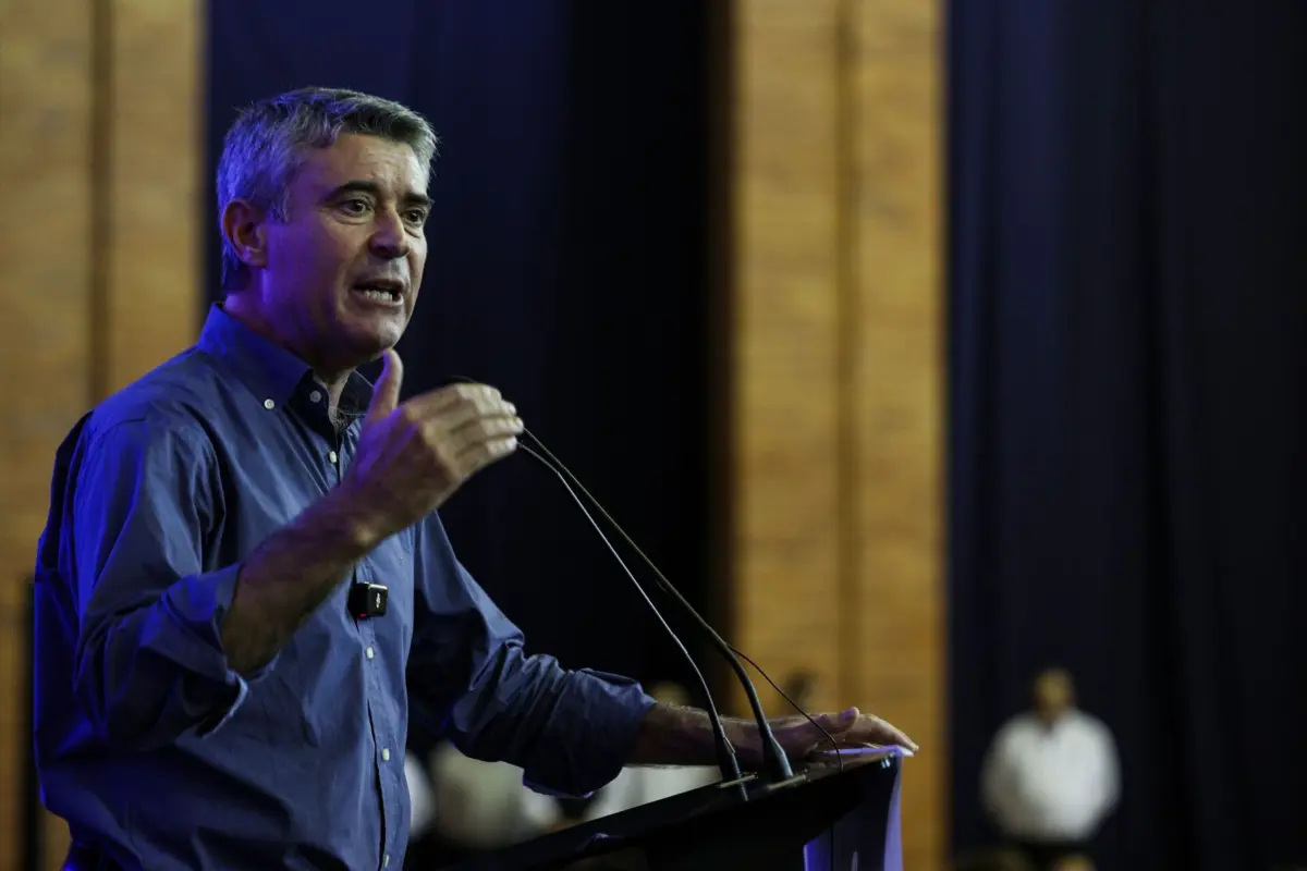 O secretário-geral do Partido Socialista, José Luis Carneiro