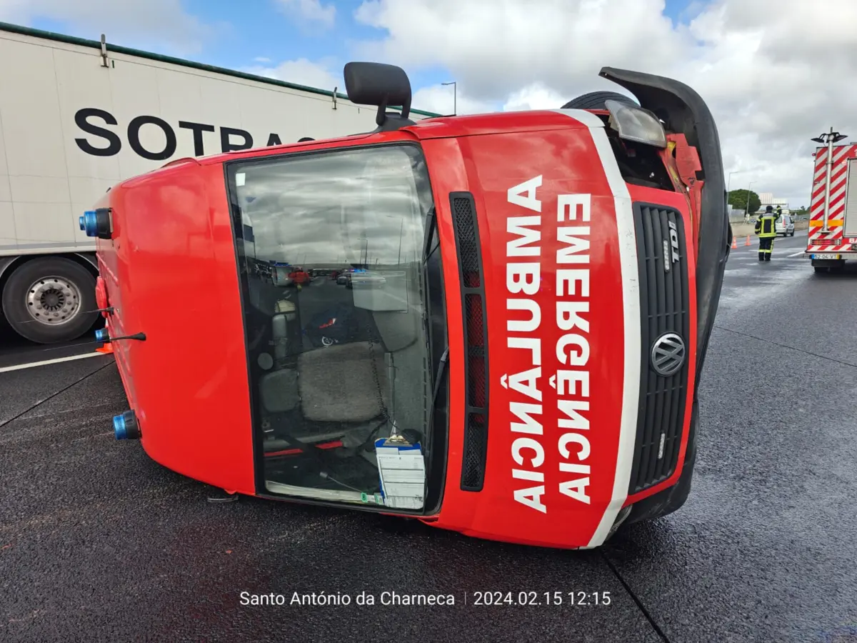 Um dos acidentes aconteceu esta semana