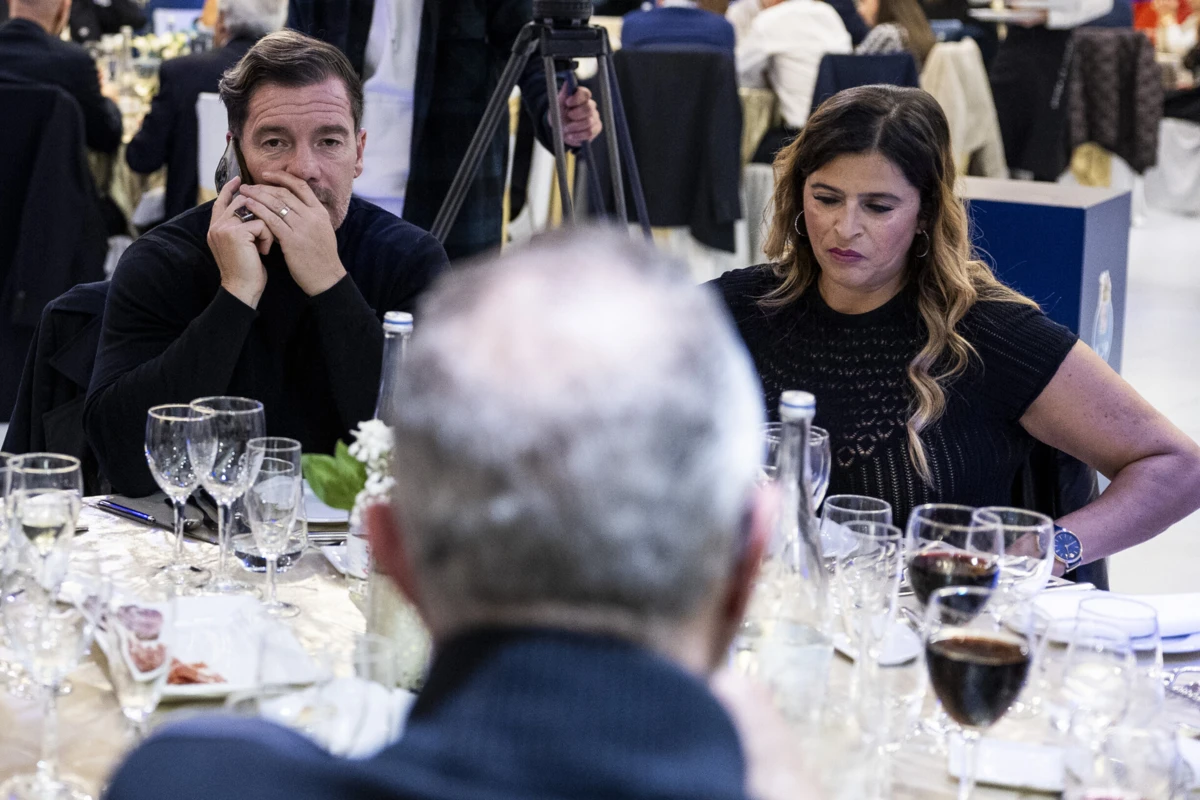 Fernando e Sandra Madureira, num jantar de recandidatura de Pinto da Costa, em janeiro do ano passado