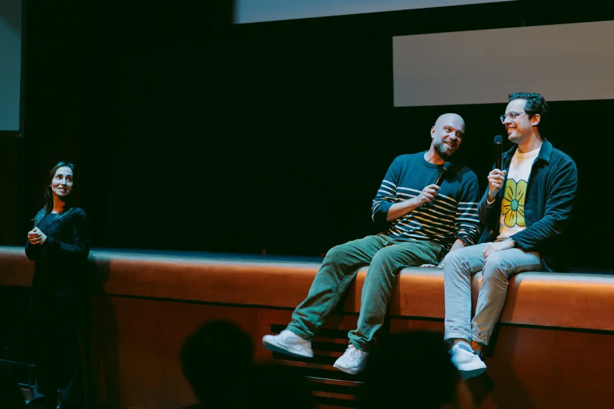 Hugo van der Ding e Martim Sousa Tavares elaboraram o espetáculo "Natal remix" em exclusivo para o Batalha Centro de Cinema, no Porto.