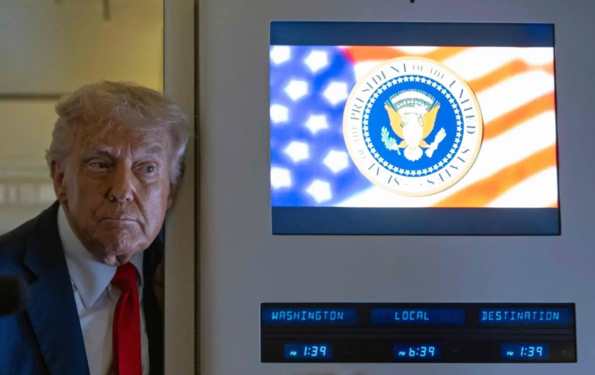 O presidente dos EUA Donald Trump