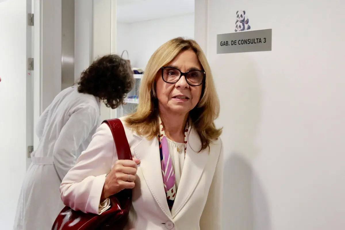 A ministra da Saúde, Ana Paula Martins