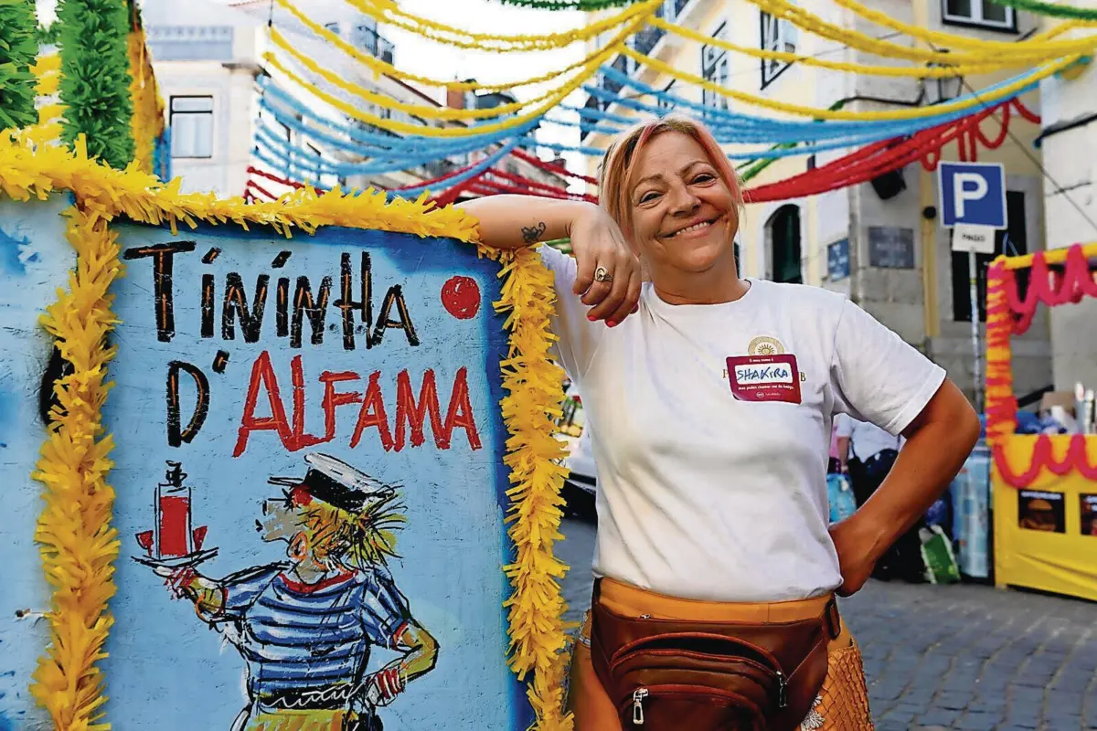 Tininha de Alfama, um dos rostos mais populares de Alfama
