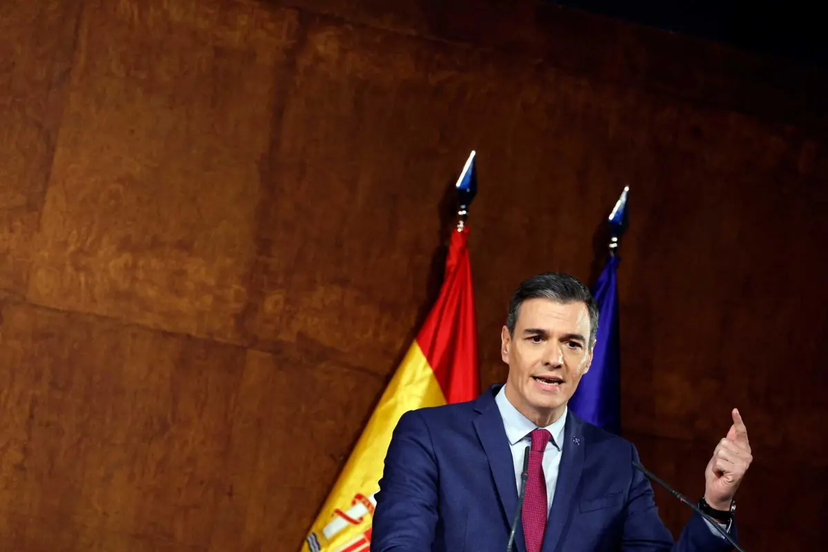 Primeiro-ministro espanhol, Pedro Sánchez
