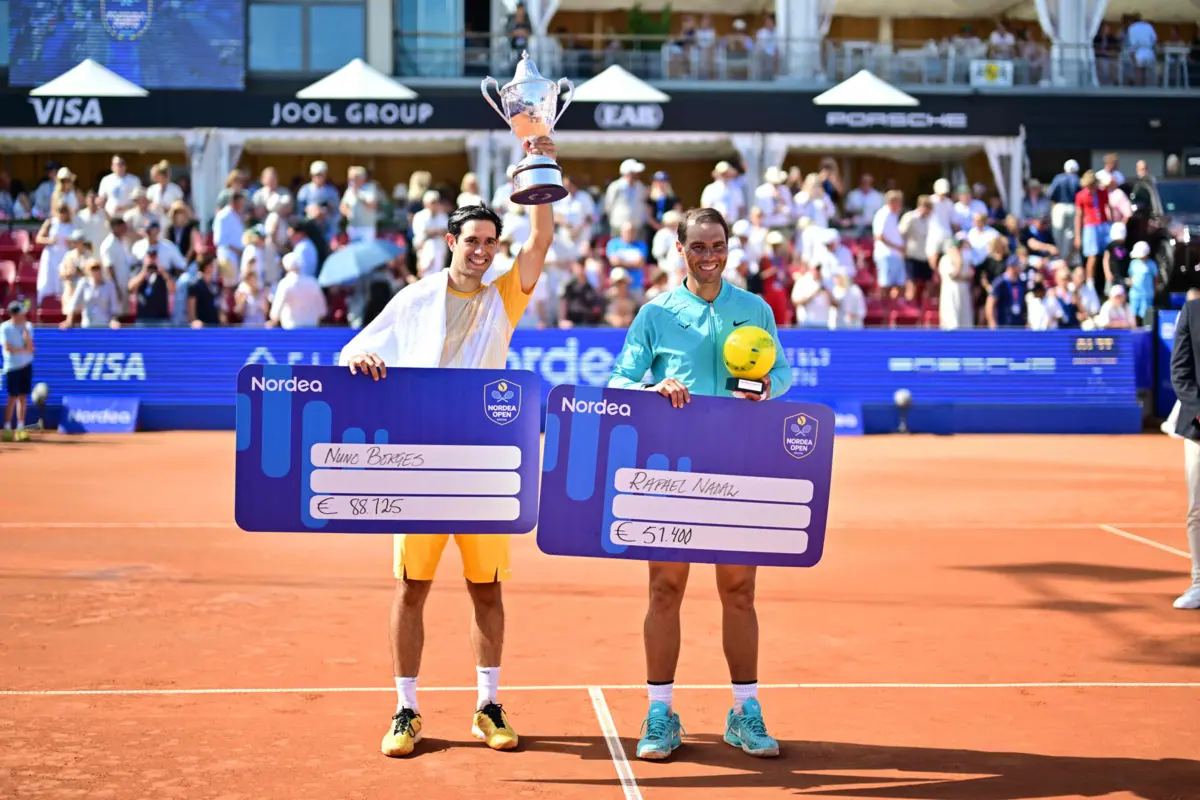 Nuno Borges derrotou Rafael Nadal na final do torneio de Bastad, em julho deste ano