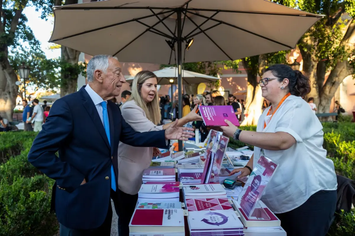 Marcelo Rebelo de Sousa na Festa do Livro em Belém