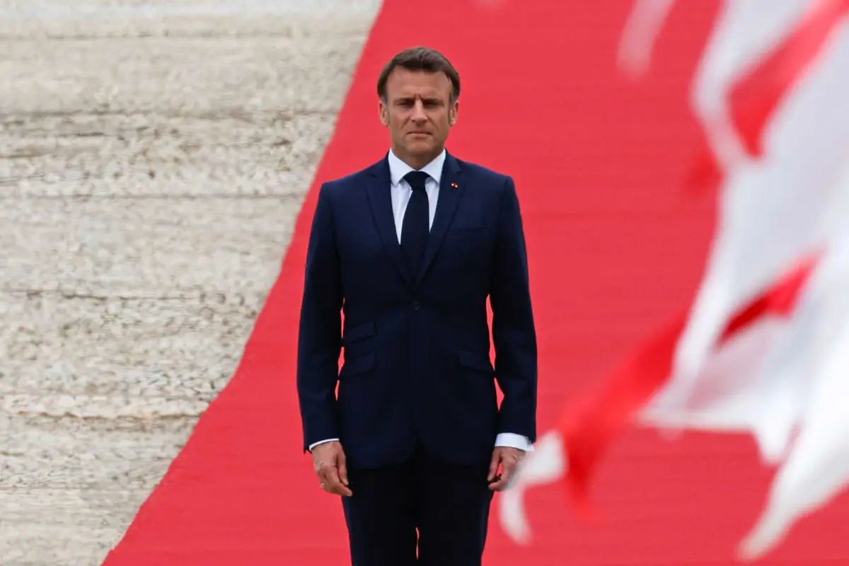 O presidente francês, Emmanuel Macron