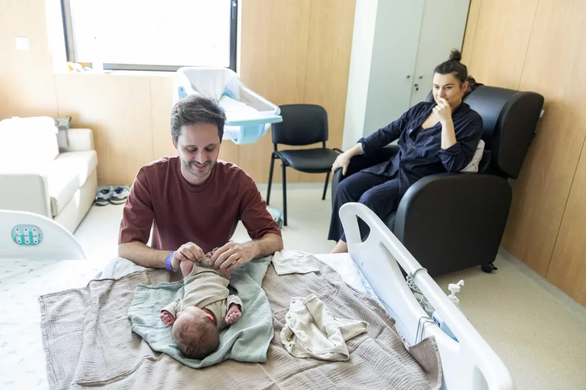 Joel e Marisa tratam do filho Manuel. "Optar por Gaia foi uma boa decisão", dizem