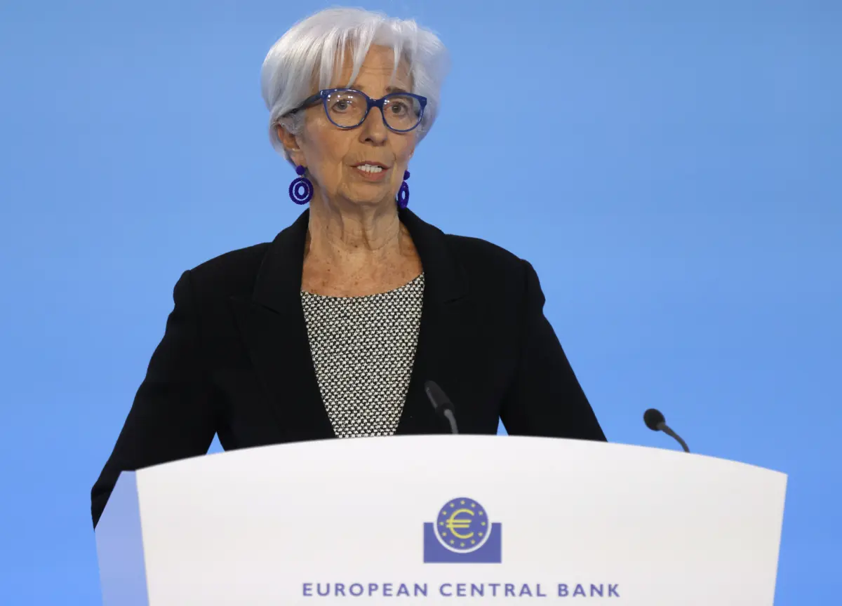 Christine Lagarde, presidente do BCE