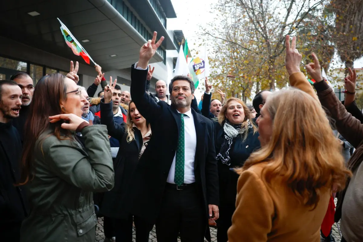 Ventura numa arruada em Moscavide, concelho de Loures