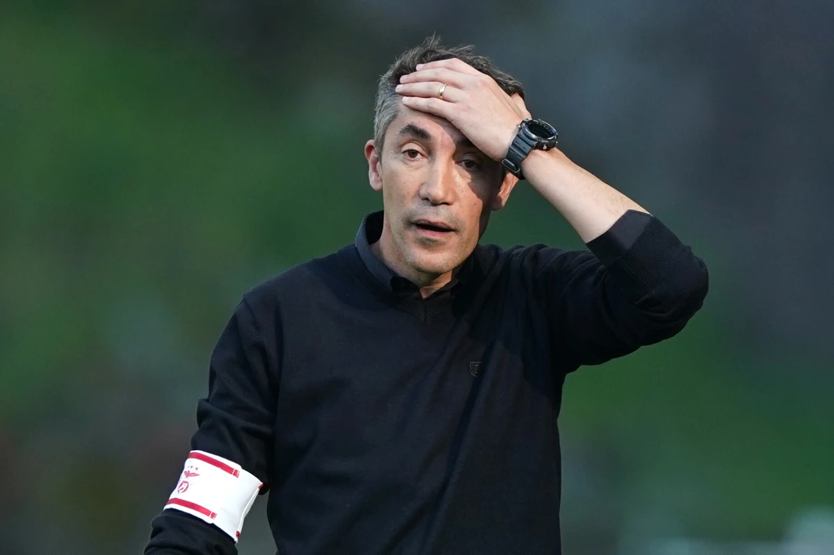 Bruno Lage não conseguiu levar o Benfica ao título de campeão