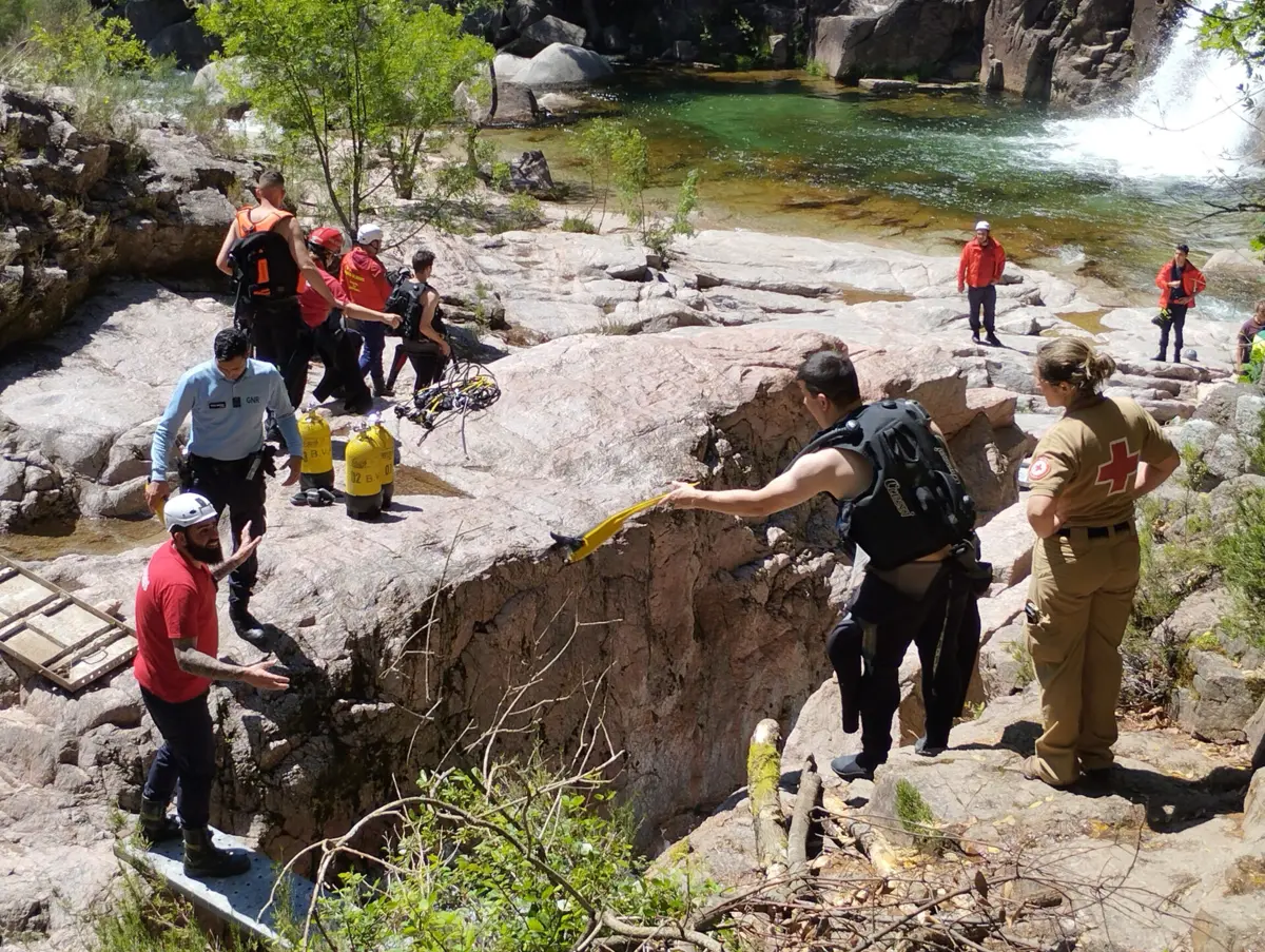 No ano passado, houve 19 resgastes por quedas.