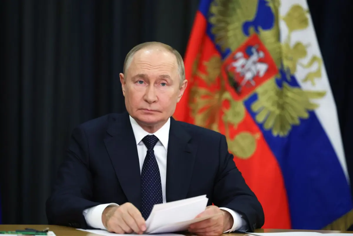 Vladimir Putin, presidente da Rússia