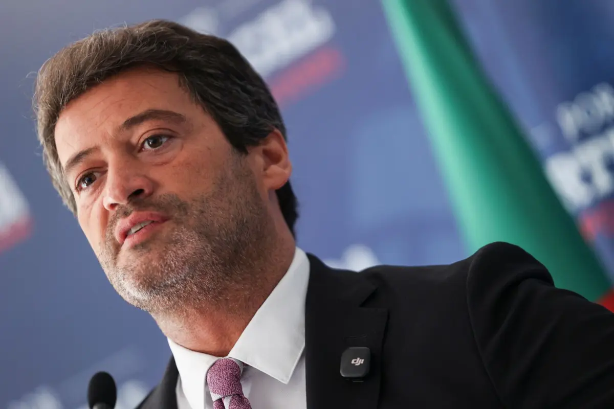 O presidente do Chega, André Ventura