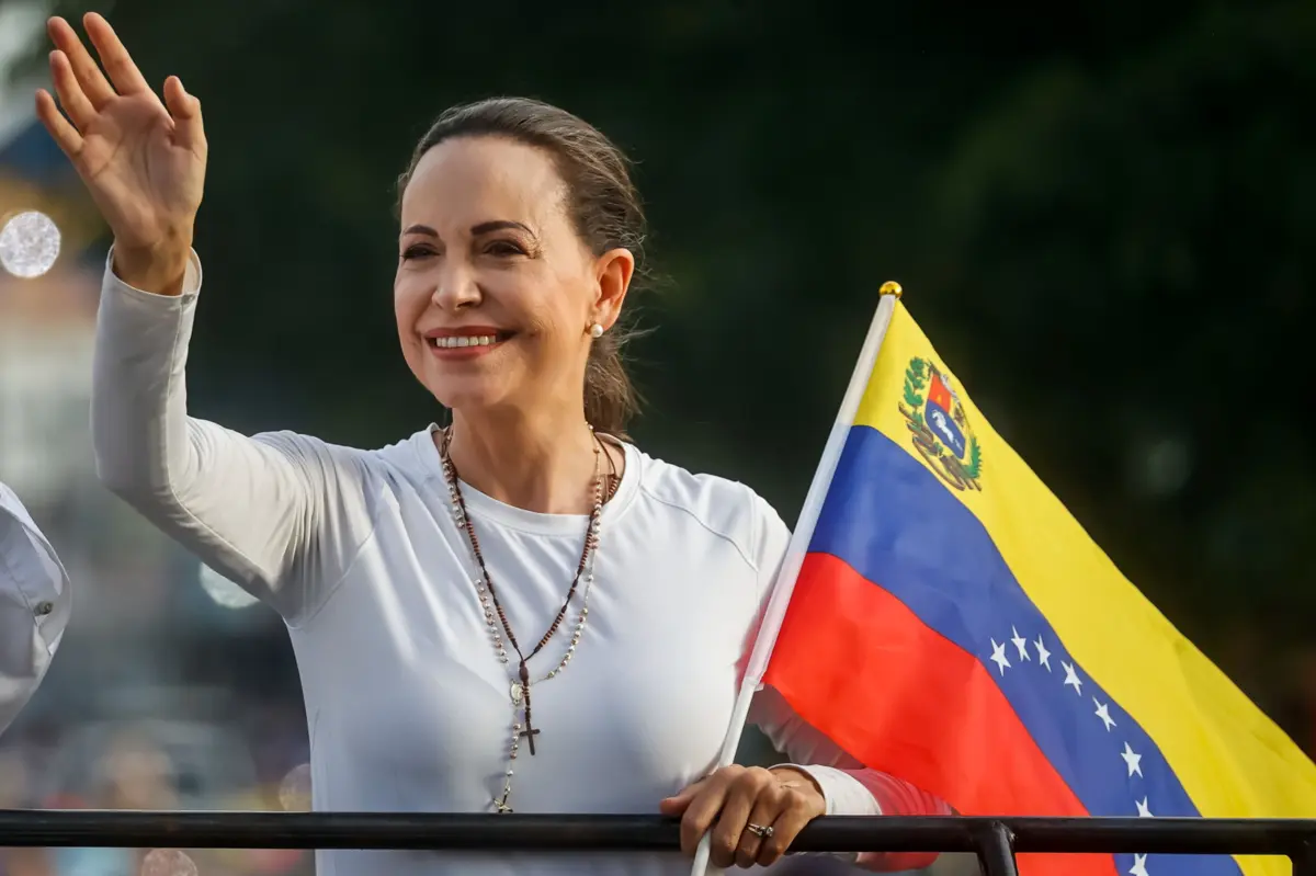 María Corina Machado, vencedora do Nobel da Paz 2025