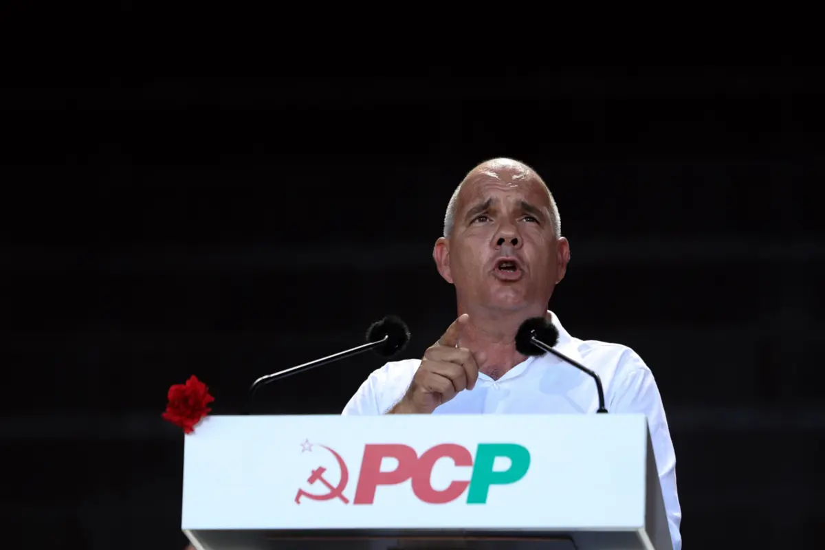 Secretário-geral do Partido Comunista Português, Paulo Raimundo