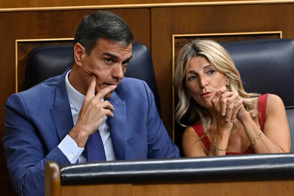 Pedro Sánchez e Yolanda Díaz