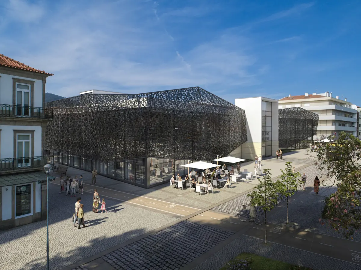 Imagem virtual do futuro mercado de Viana do Castelo.