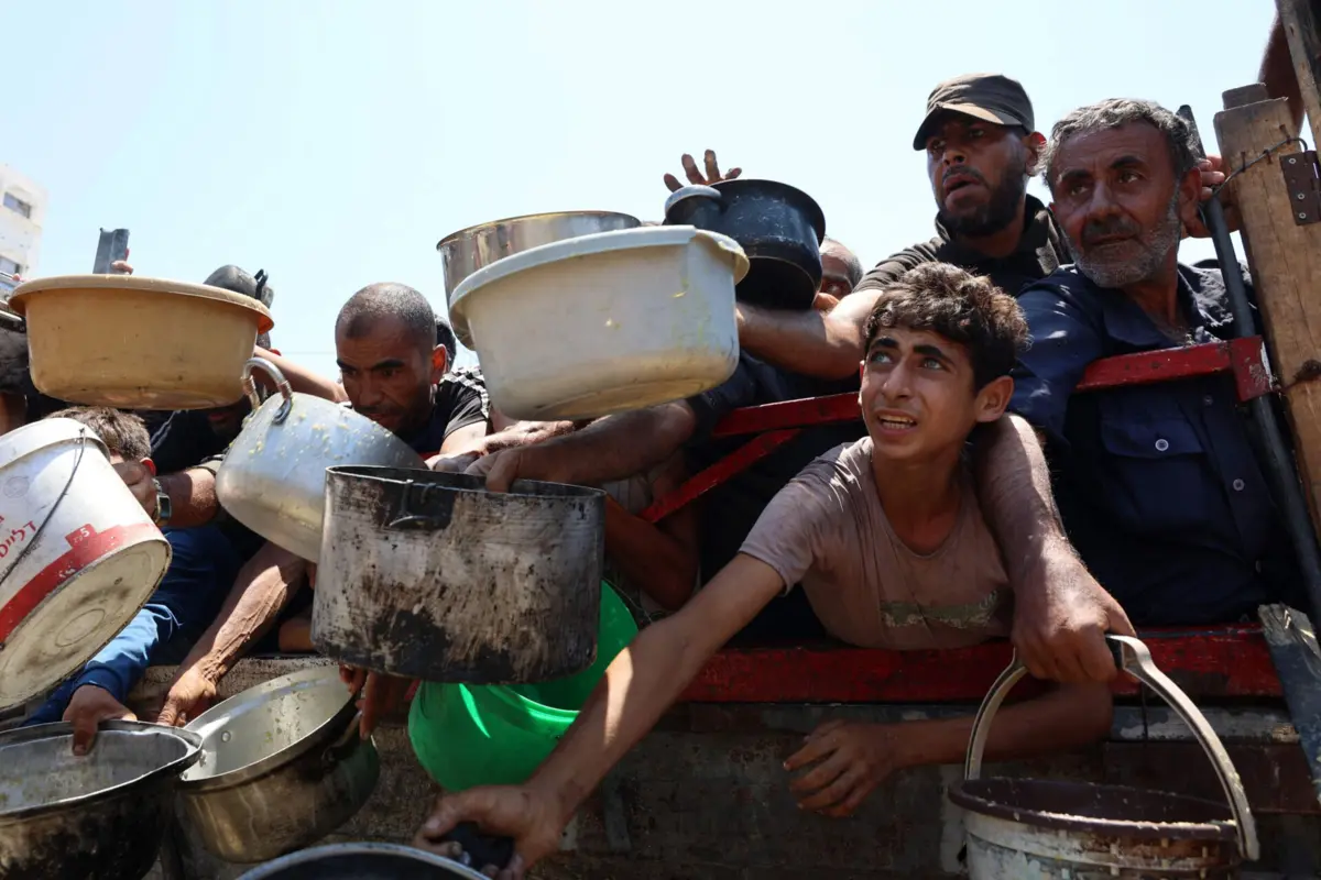 Na Cidade de Gaza, quase 20% das crianças com menos de cinco anos estão atualmente em desnutrição aguda, de acordo com a Organização