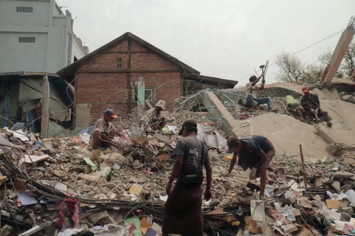 Sismo devastou o país a 28 de março