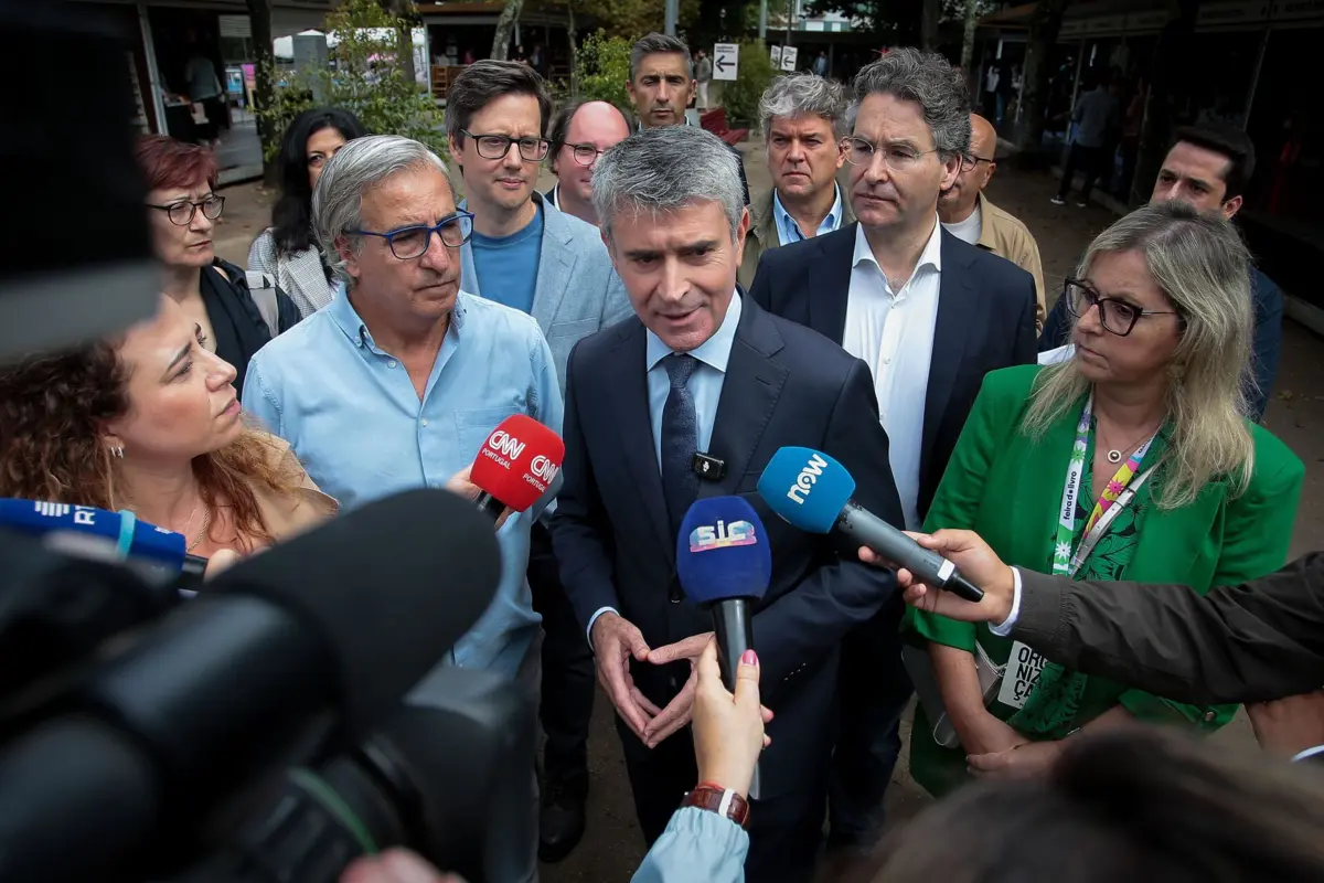 O secretário-geral do PS, José Luís Carneiro