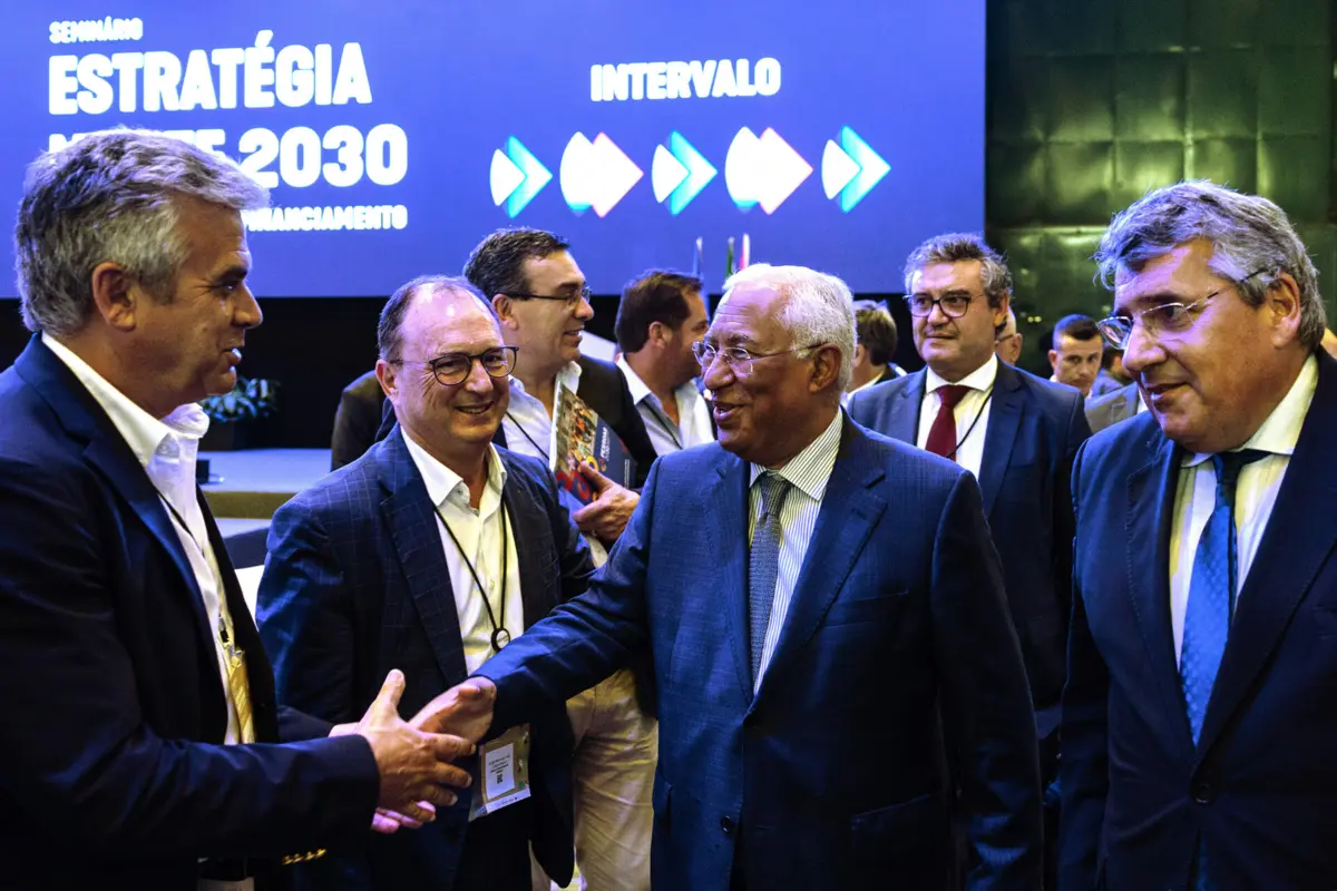 António Costa à chegada ao seminário “Estratégia NORTE2030: Instrumentos de Financiamento”