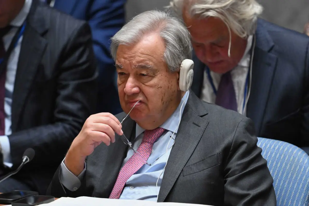 António Guterres, secretário-geral da ONU