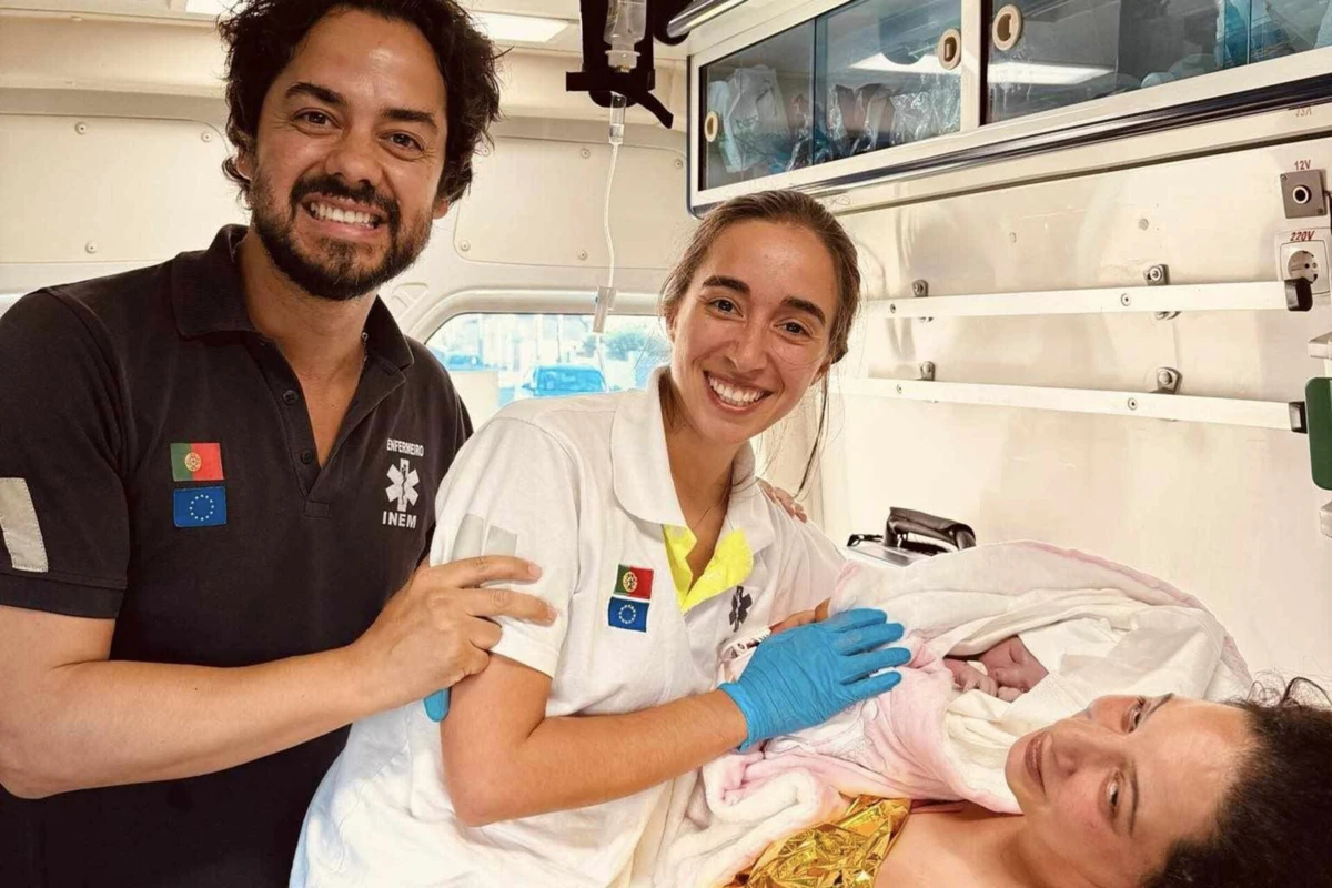 Marisa Simões e Marco Sousa ajudaram Tatiana a nascer