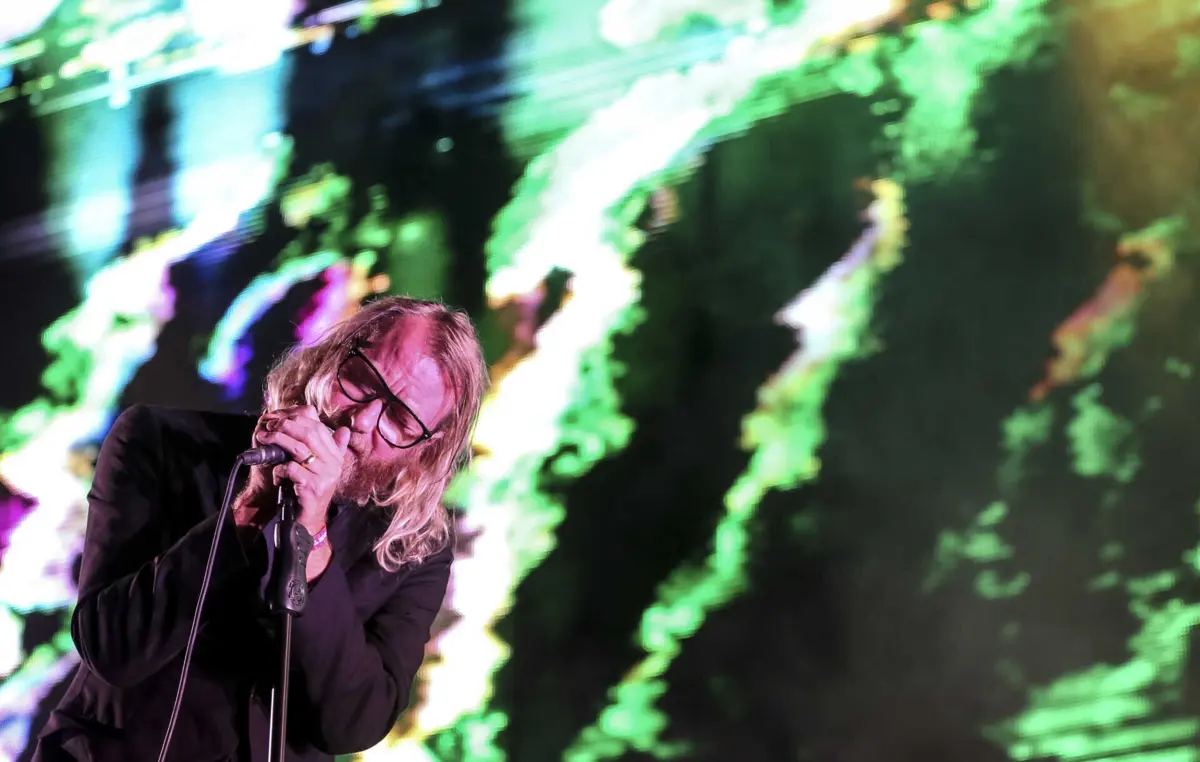 Matt Berninger, carismático vocalista dos The National.