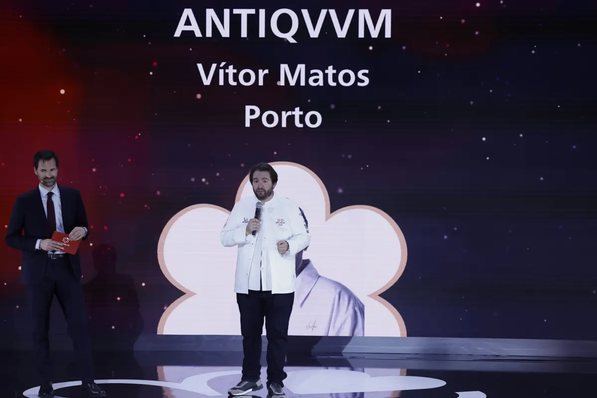 Vítor Matos do Antiqvvm foi premiado com duas estrelas na gala do guia Michelin