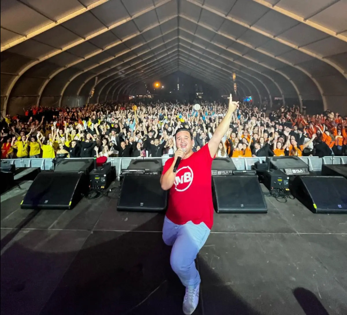 Imagem de concerto na Queima das Fitas do Porto, em maio passado