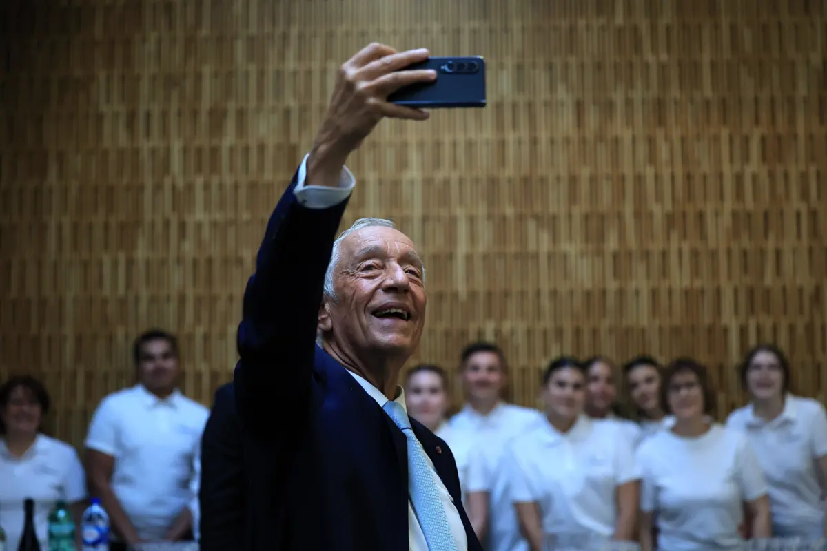 Marcelo Rebelo de Sousa na Suíça