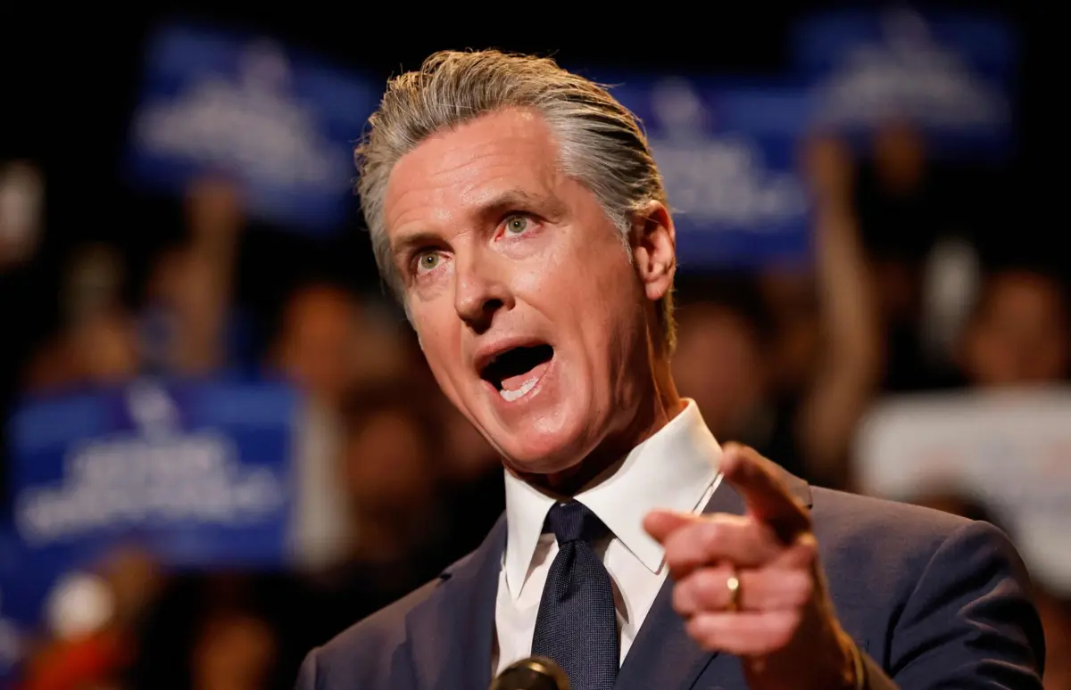 Gavin Newsom é encarado como o democrata com maior capacidade para enfrentar Trump
