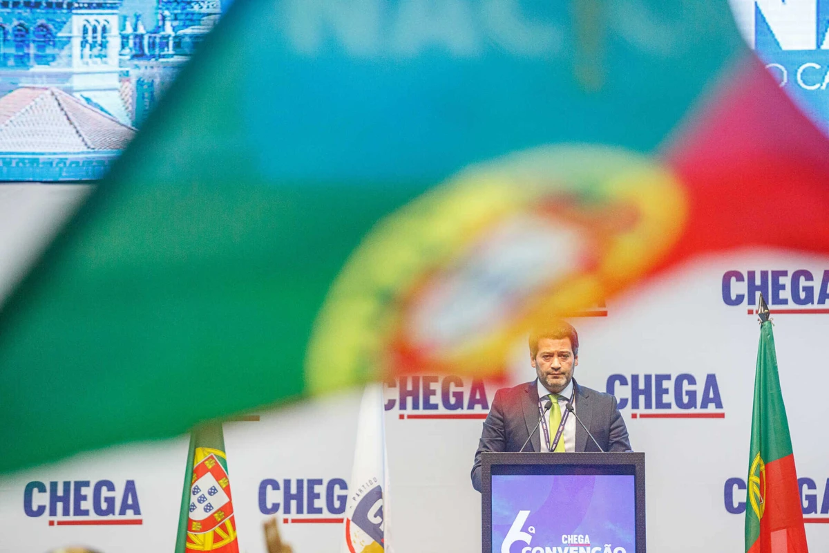 Convenção Nacional do Partido Chega no ano passado