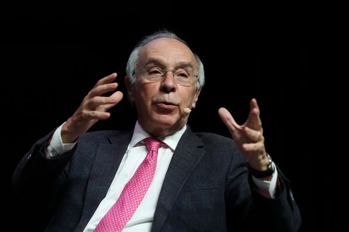 O candidato presidencial Marques Mendes