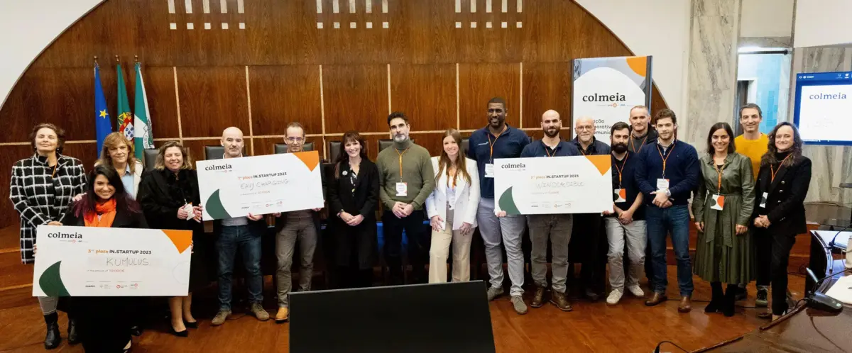 Vencedores da primeira edição do programa "Colmeia"