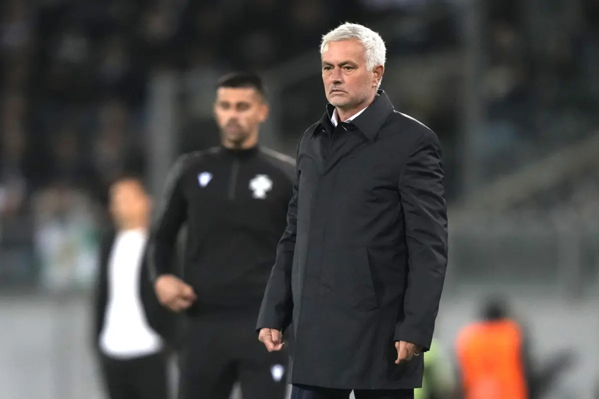 José Mourinho, treinador do Benfica