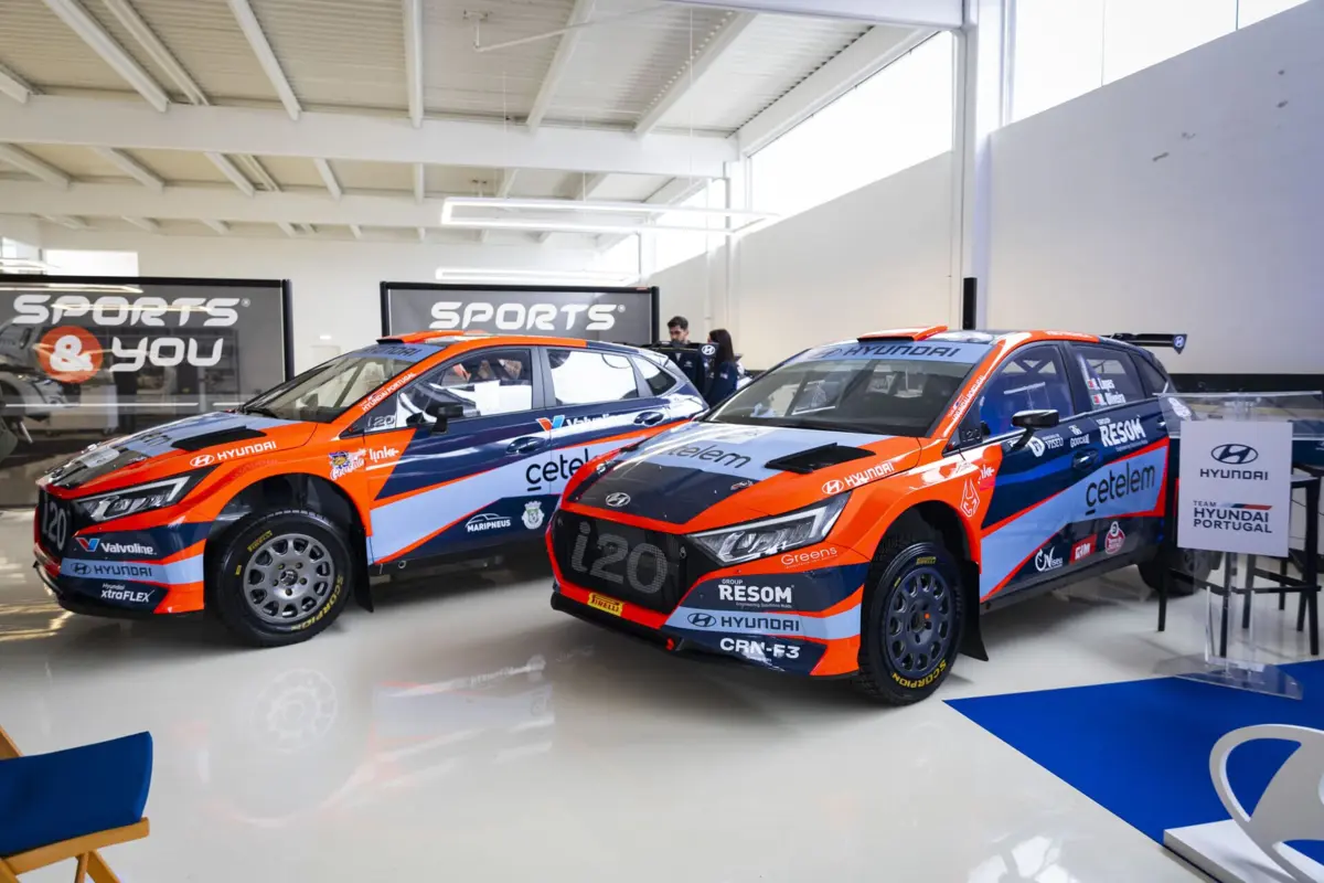 Team Hyundai Portugal apresentou estrutura para o Campeonato de Portugal de Ralis