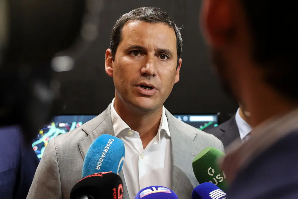 João Galamba, ministro das Infraestruturas