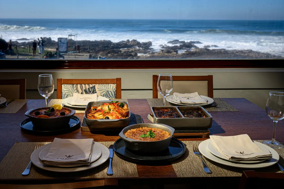 Restaurante Veleiros, em Perafita