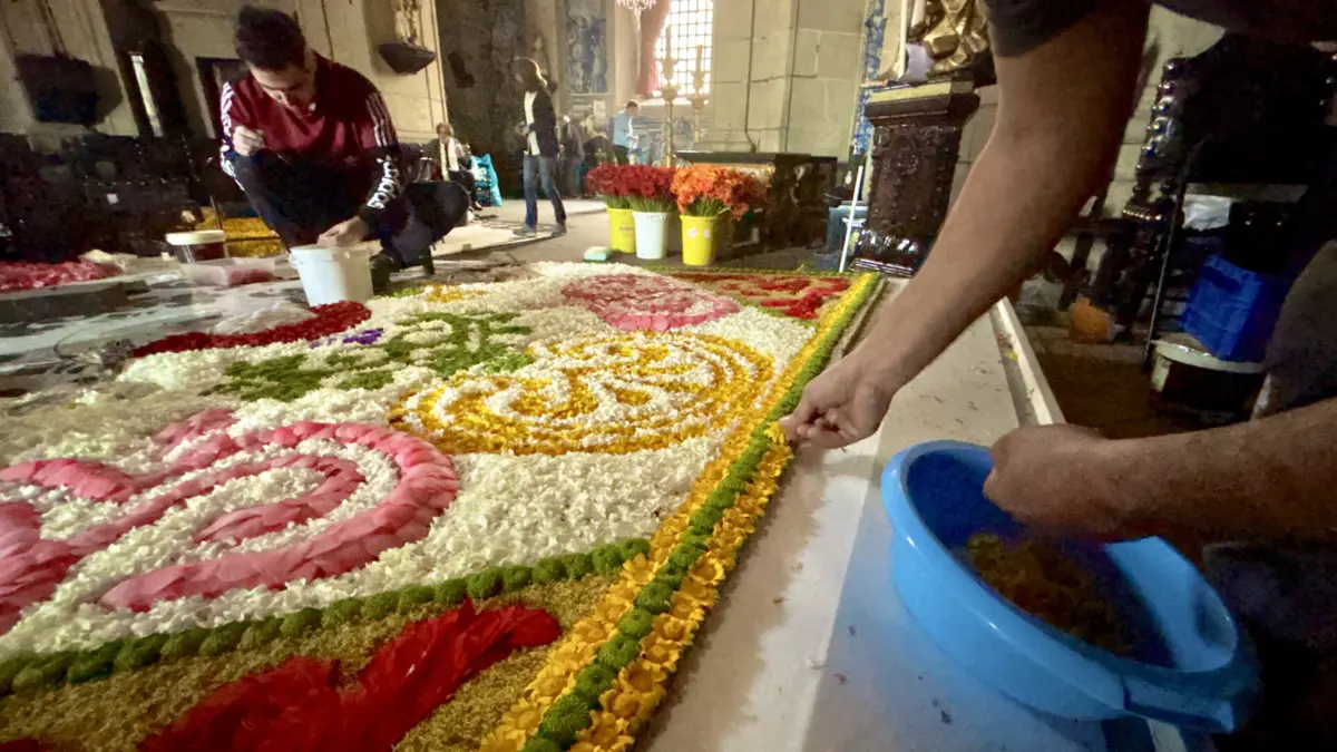 Preparação dos tapetes começa em dezembro