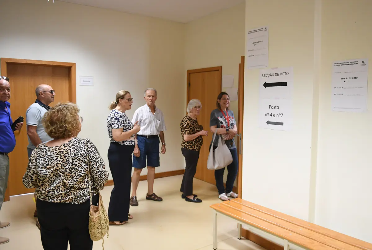 Imagem de contexto do artigo Afluência às urnas na Madeira foi de 39,9% até às 16h