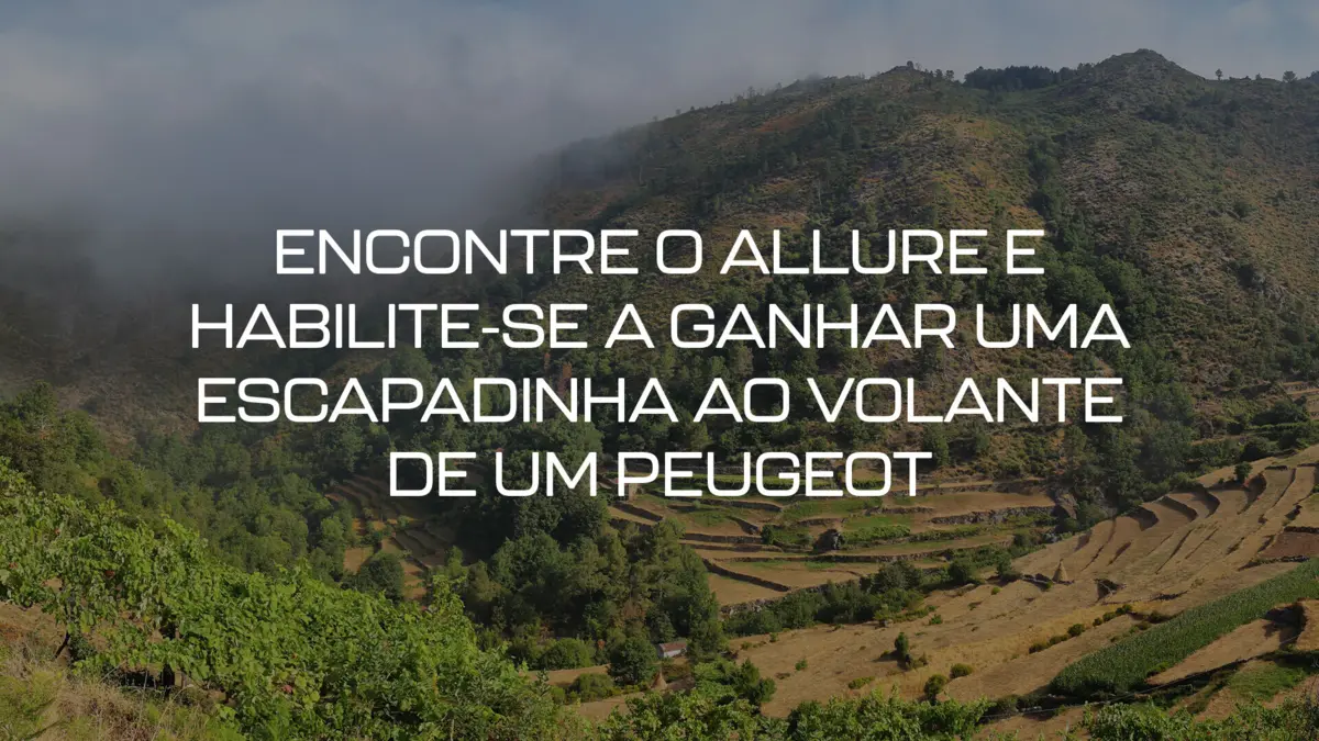 Imagem de contexto do artigo PASSATEMPO À PROCURA DE ALLURE