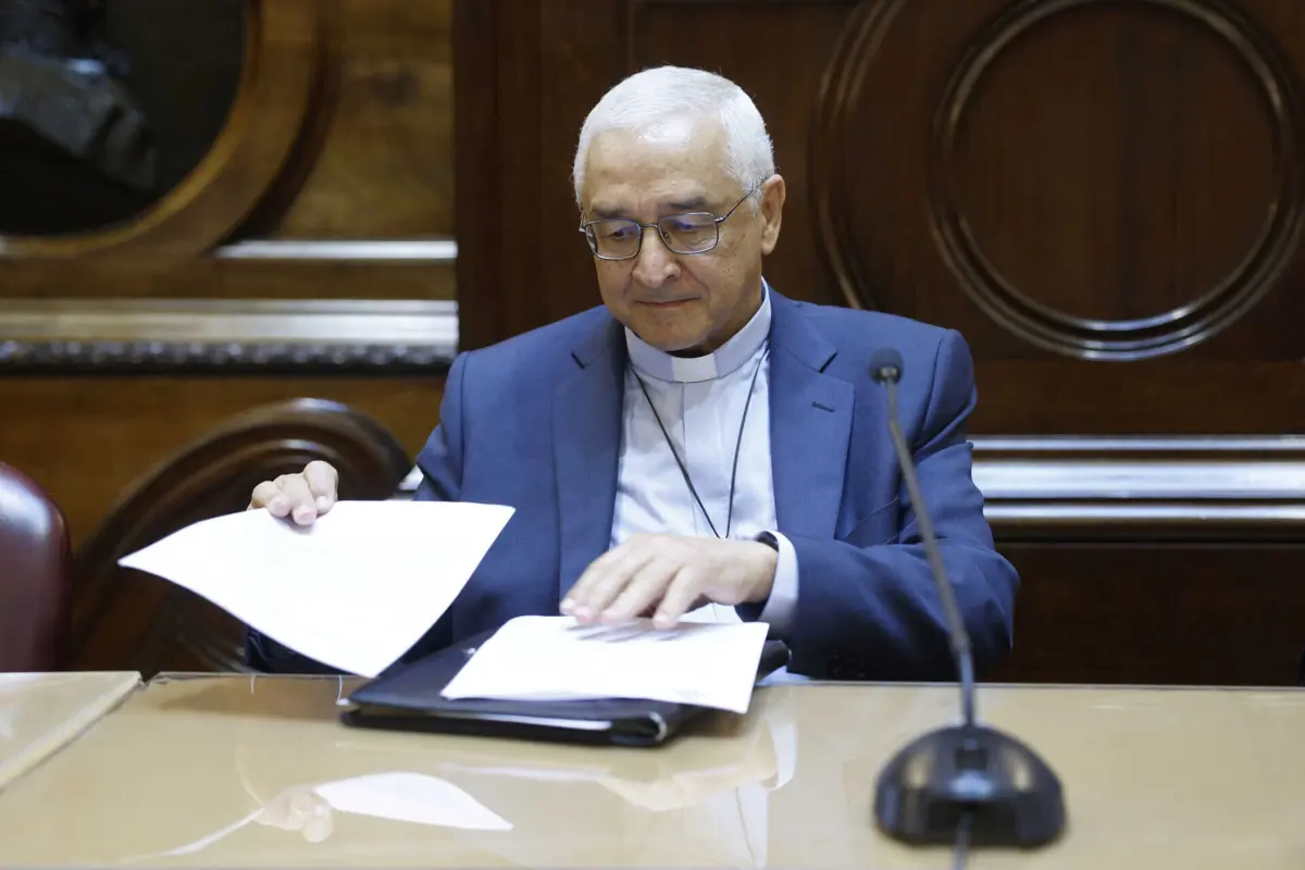 O presidente da Conferência Episcopal Portuguesa, Dom José Ornelas