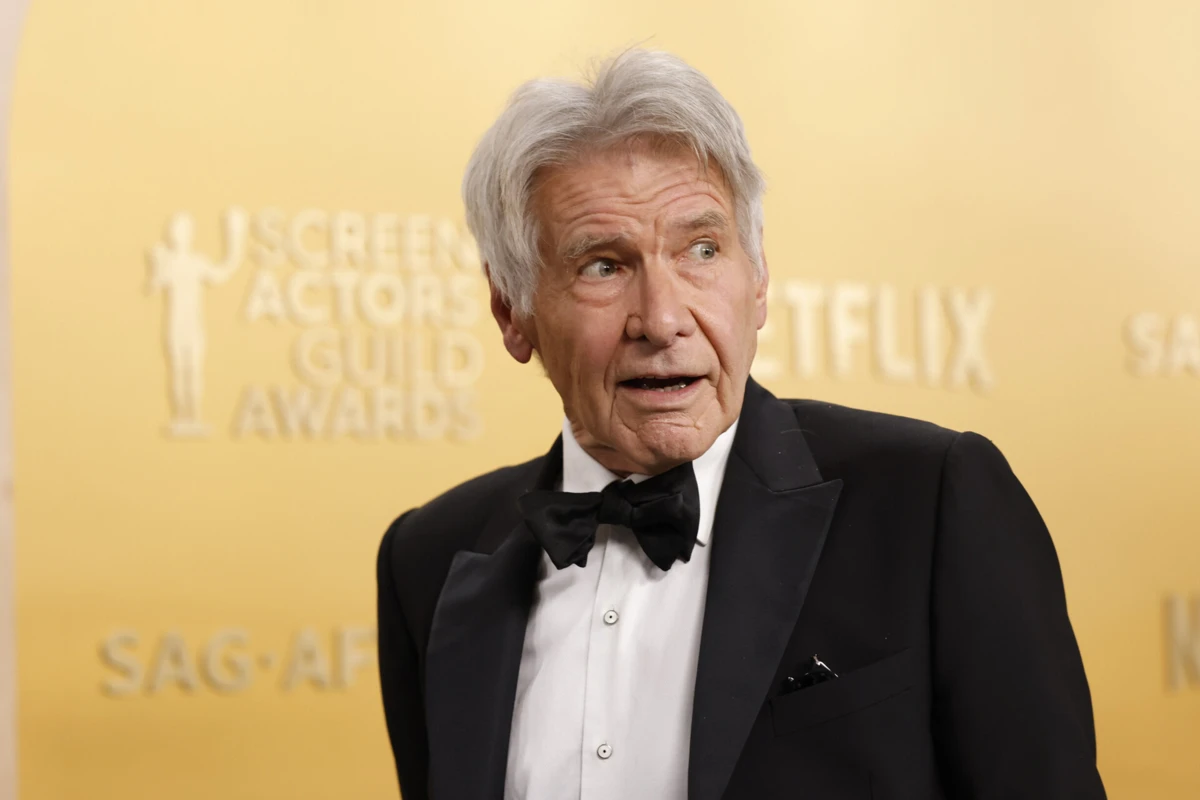Há uma semana, Harrison Ford esteve na entrega dos Prémios do Sindicato de Atores