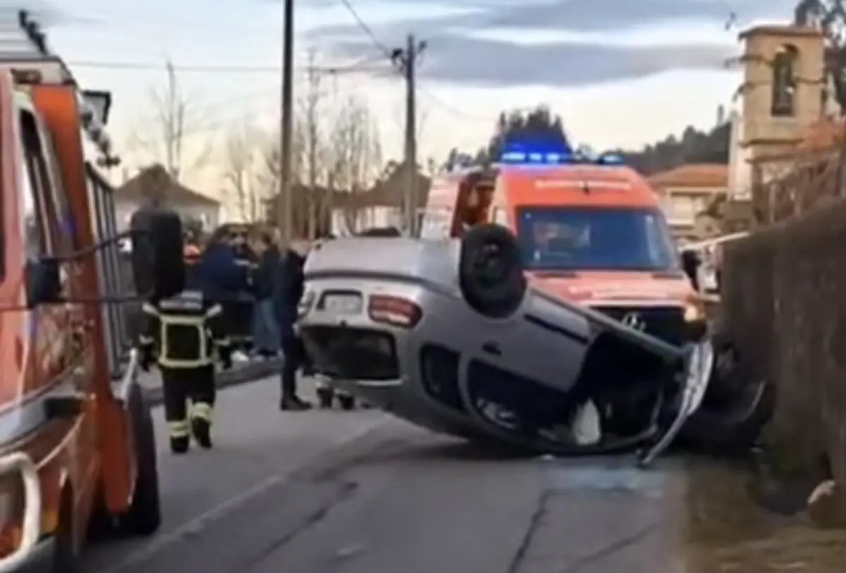 A vítima sofreu ferimentos ligeiros